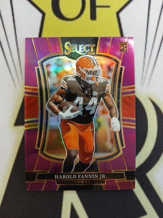2025 Select Harold Fannin Jr Premier Level Purple Rookie #/75