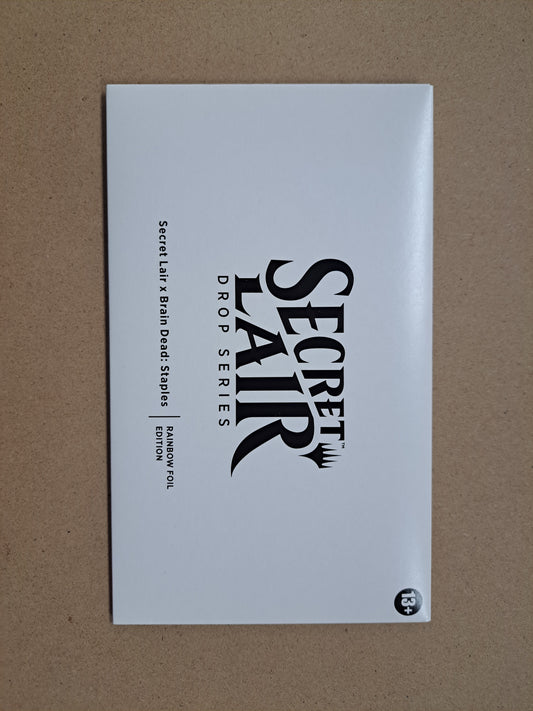 Secret Lair x Brain Dead: Staples Rainbow Foil Mtg