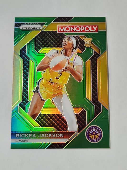 2024 Prizm Monopoly Rickea Jackson Lime Green 6/24