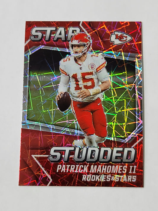 2021 Rookies & Stars Patrick Mahomes Star Studded Red Lazer