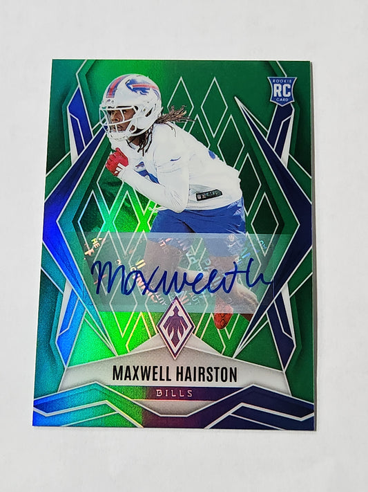 2025 Phoenix Maxwell Hairston RC Green # /25 Rookie Auto
