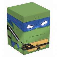 TMNT Squaroes Action Mode Leonardo 100+ Deck Box