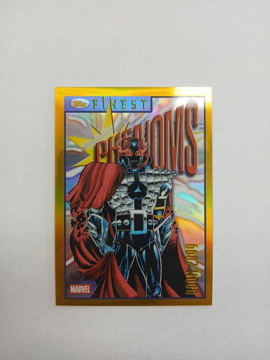 2026 Topps Chrome Marel Doom 2099 Finest Phenoms Gold Refractor #/50
