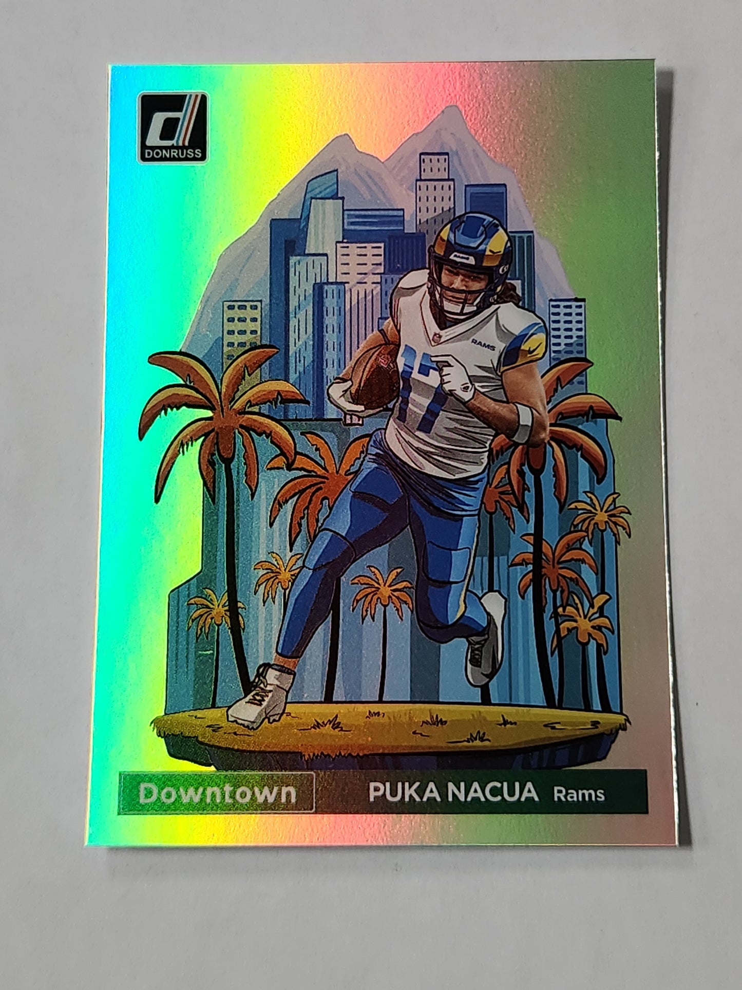 2024 Donruss Puka Nacua Downtown # 20 Rams SSP