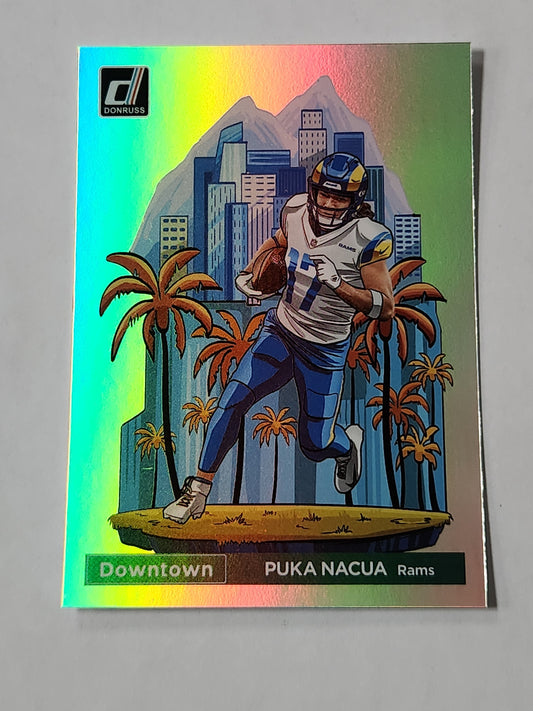 2024 Donruss Puka Nacua Downtown # 20 Rams SSP
