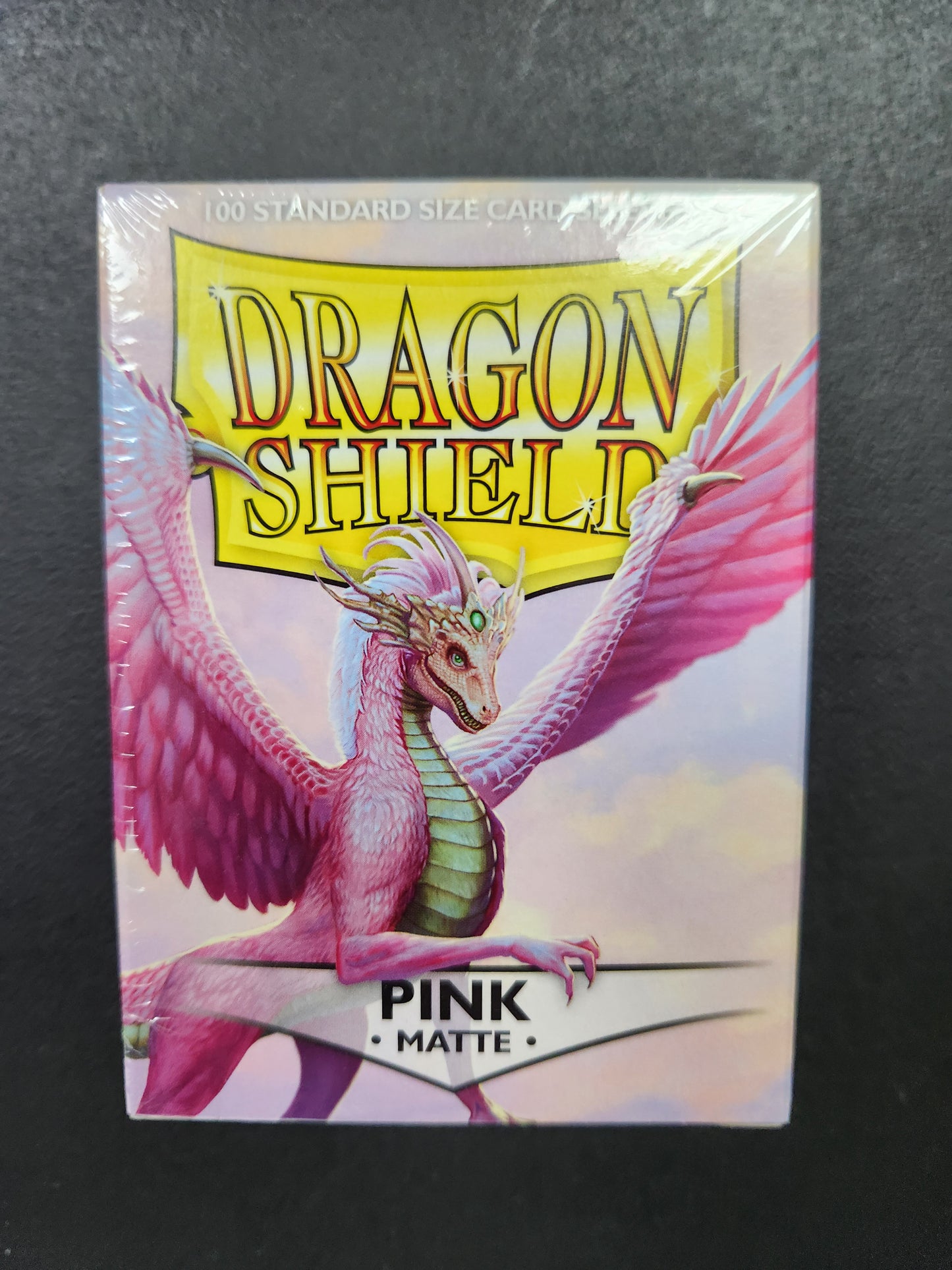 Dragon Shield Standard Size Sleeves Pink Matte 100CT #11012