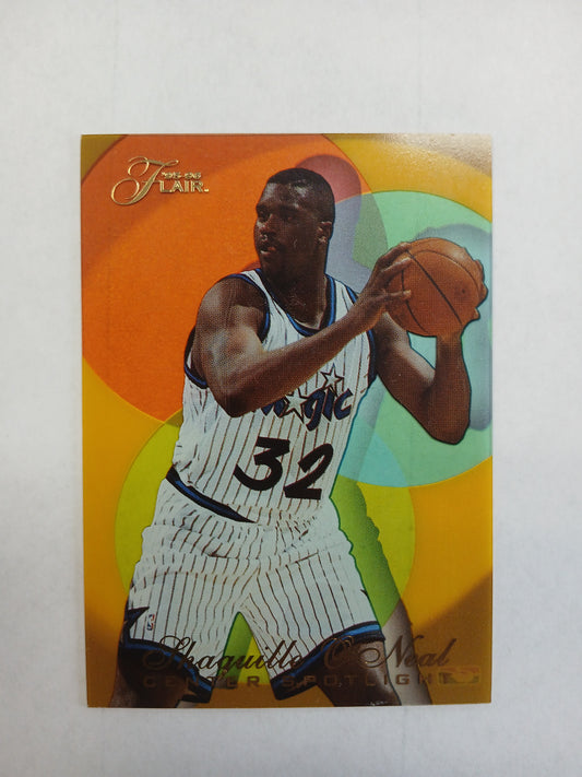 1995 Flair Shaquille O'Neal Center Spotlight Acetate