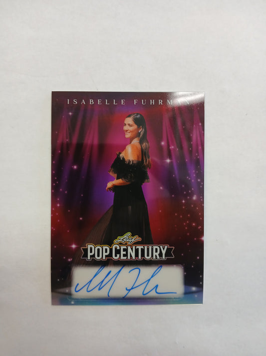 2026 Leaf Pop Century Isabelle Fuhrman Auto #/6