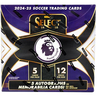 Panini 2024-25 Select Premier League Soccer Hobby Box