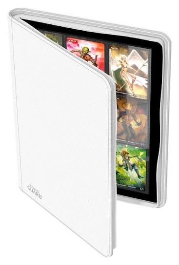 UG 360 Zipfolio Xenoskin White 18-Pocket Binder