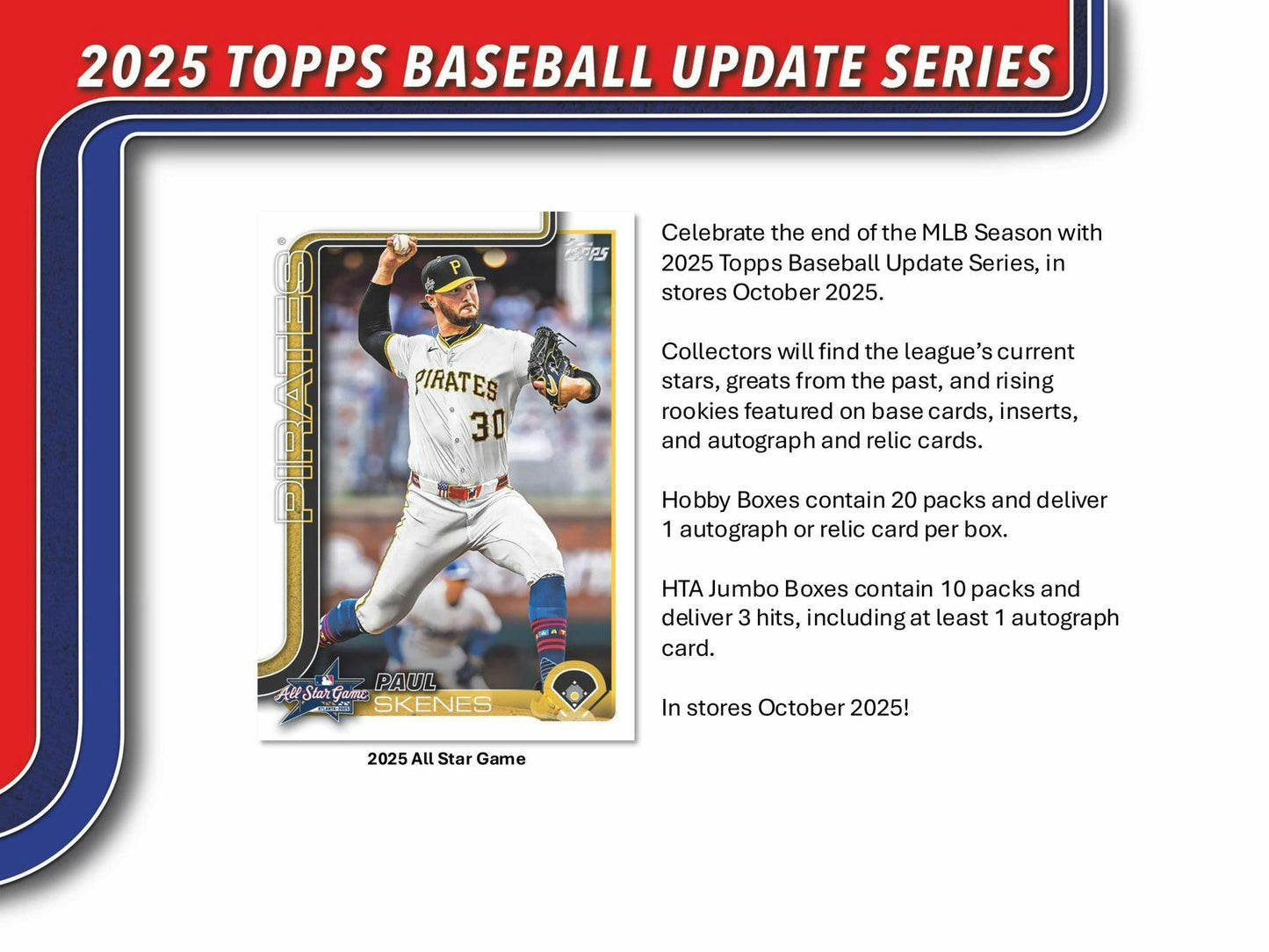 2025 Topps Update Series Hobby Box