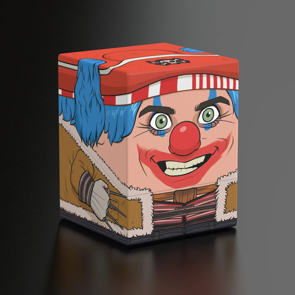 UG One Piece Buggy the Clown Squaroes 100+ Deck Box