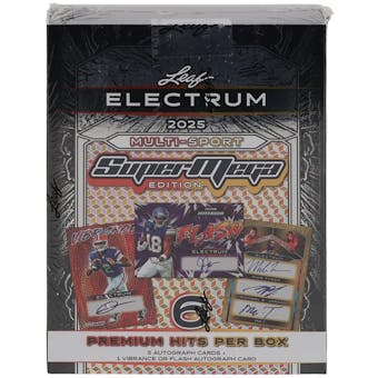 Leaf 2025 Electrum Multi Sport Super Mega (1) Hobby Box