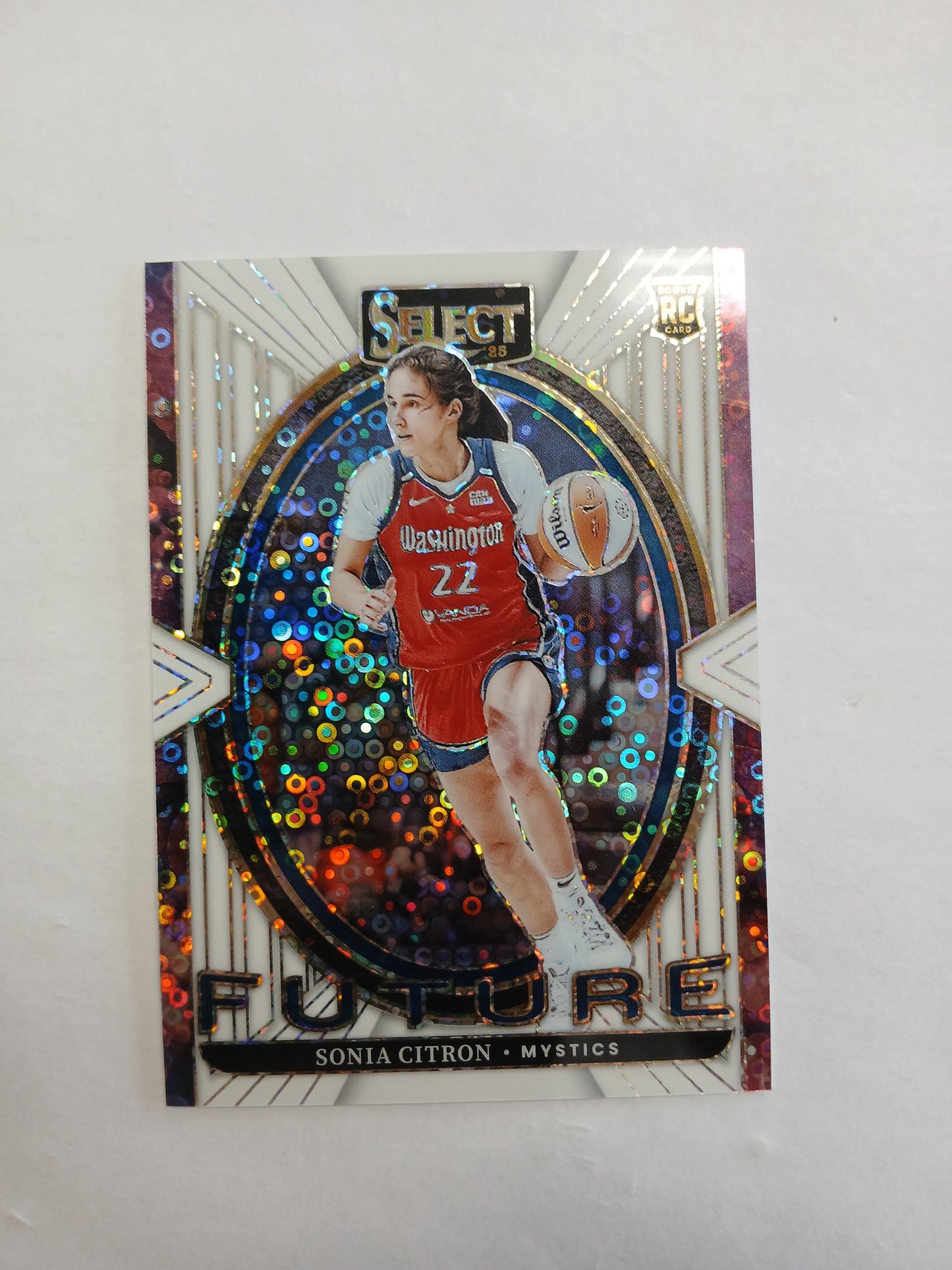 2025 Select Sonia Citron Future White Disco Rookie #/75