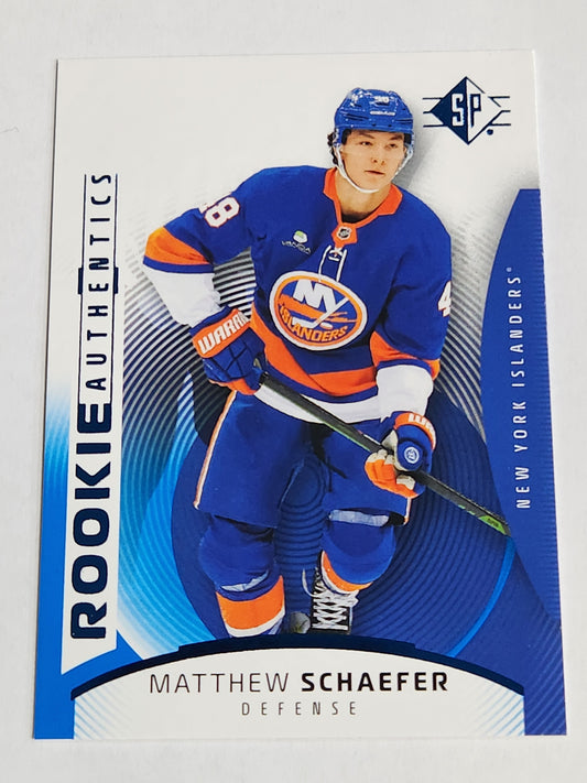 2025-26 Series Two Matthew Schaefer SP Rookie Authentics Blue 111