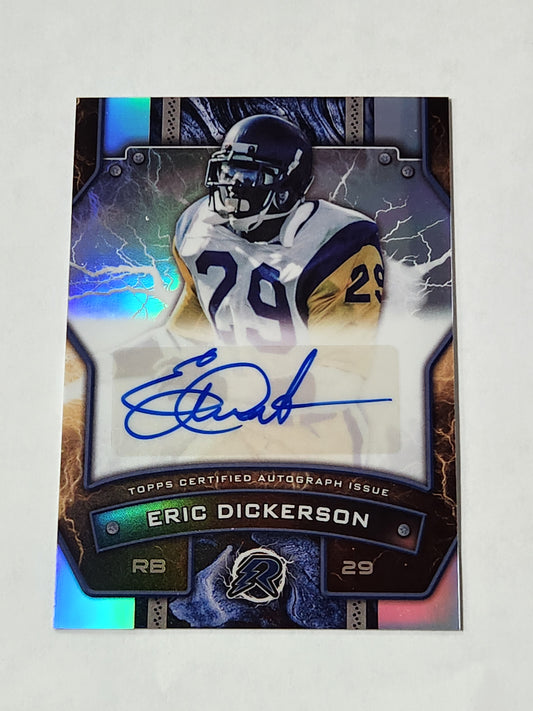 2025 Topps Resurgence Eric Dickerson Signatures Card Auto RS-ED