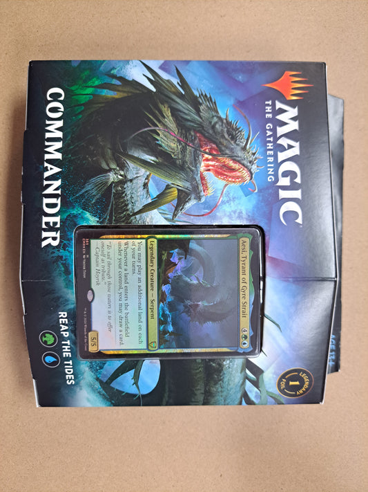Magic the Gathering Reap the Tides Commander Precon Deck Commander Legends