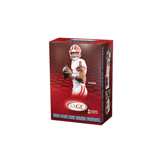 2026 Sage High Series Football (1) Blaster Box