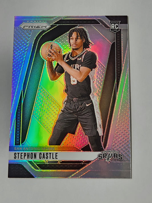 2024 Prizm Stephon Castle Silver Rookie