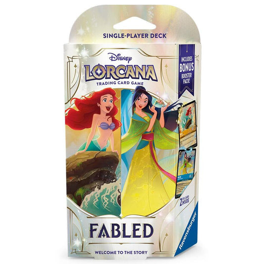 Disney Lorcana: Fabled Starter Deck (Amber & Sapphire) - Fabled