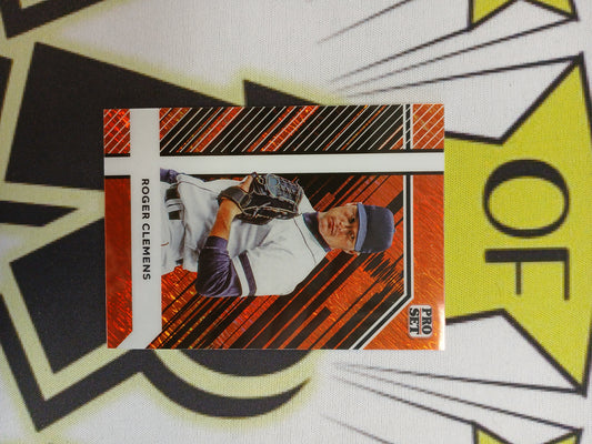 2024 Leaf Pro Set Roger Clemens Orange #1/1 One of One