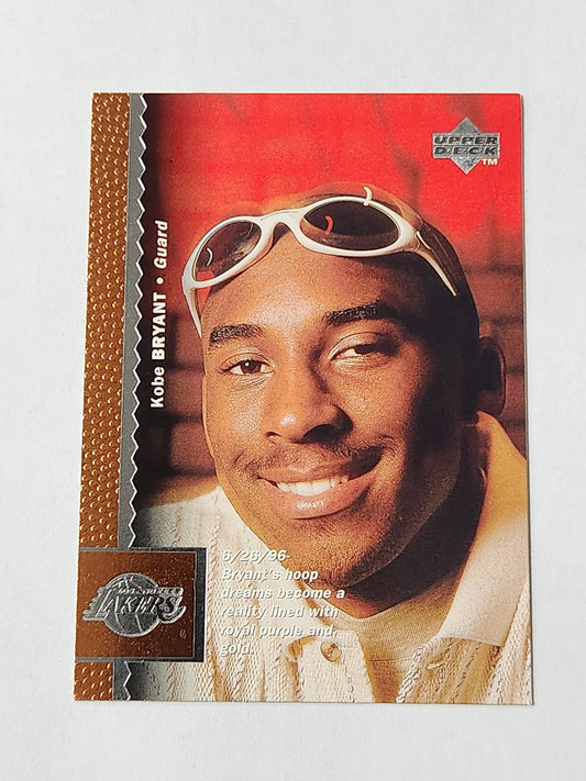 1996 Upper Deck Kobe Bryant Rookie 58