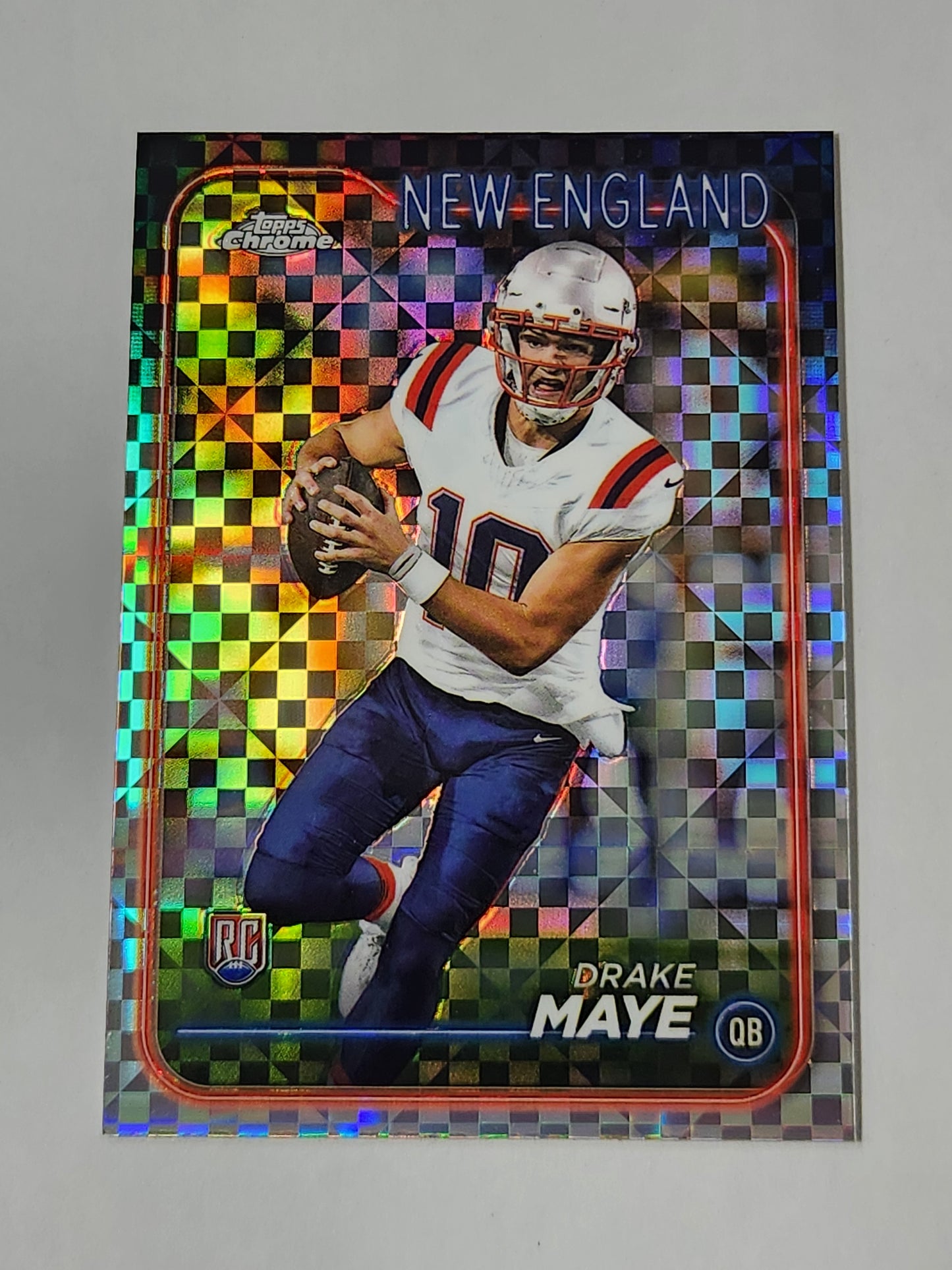 2024 Topps Chrome Drake Maye X Refractor #203