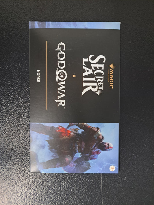 Secret Lair x God of War Norse Magic the Gathering Mtg