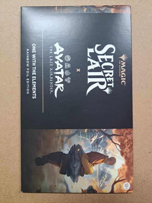 Secret Lair x Avatar One with the Elements Rainbow Foil Magic the Gathering Mtg