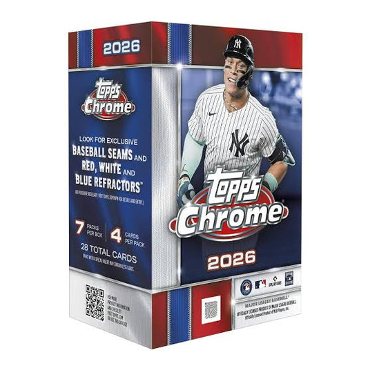2026 Topps Chrome Baseabll Blaster Box