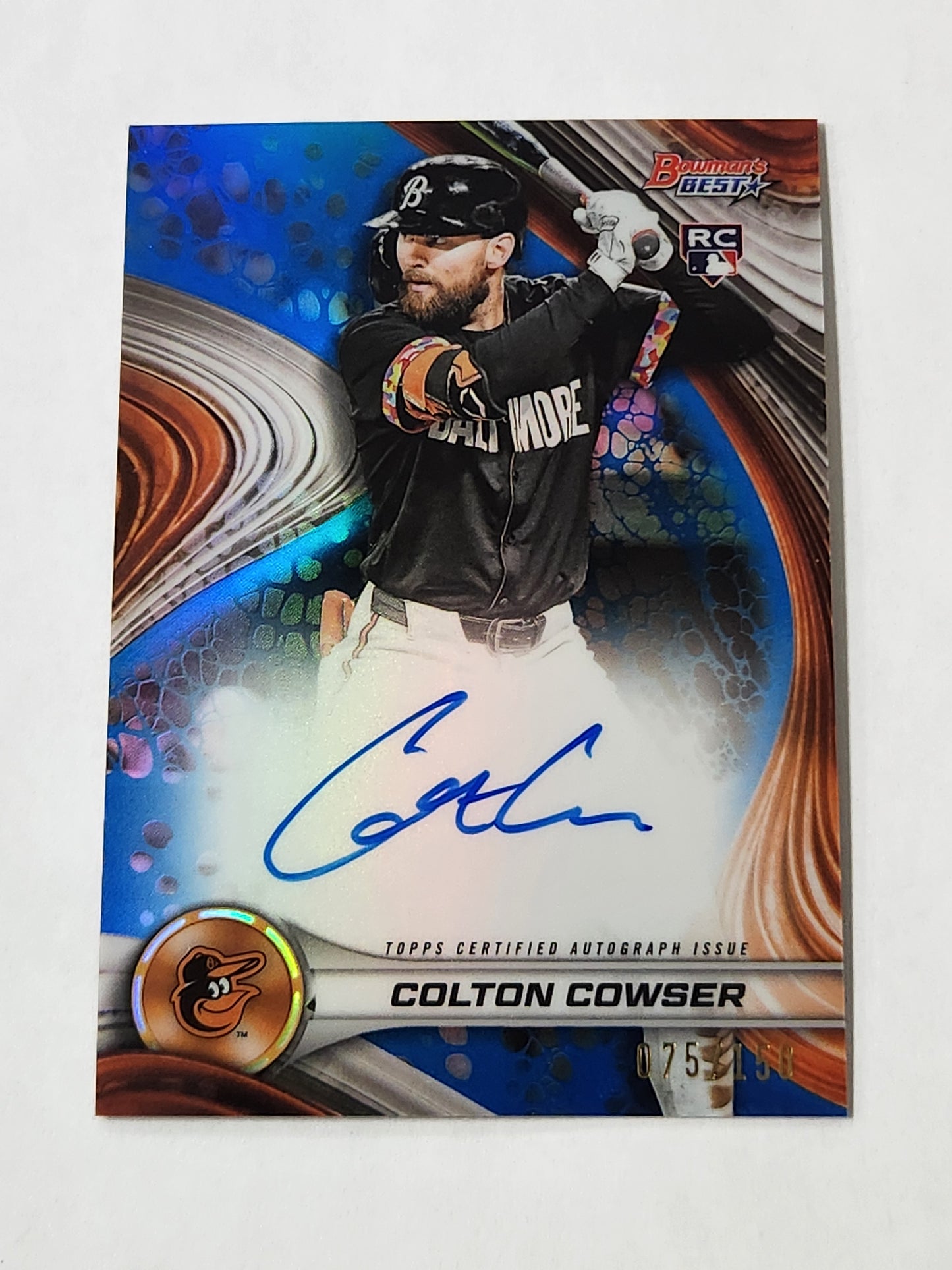 2024 Bowmans Best Colton Cowser Rookie Auto /150 B24-CC