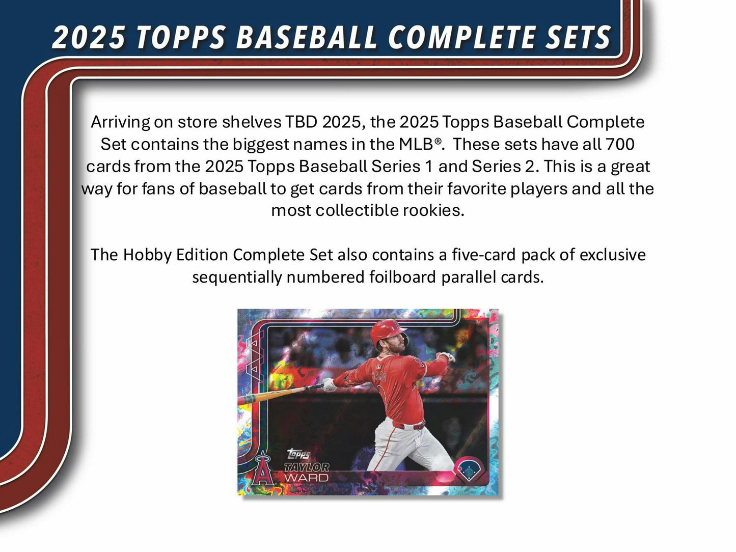 Topps MLB Complete Hobby Set 2025