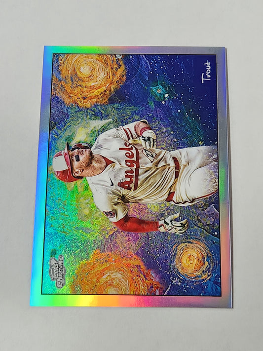 2025 Topps Chrome Cosmic Mike Trout Stars in the Night STN-18 SP
