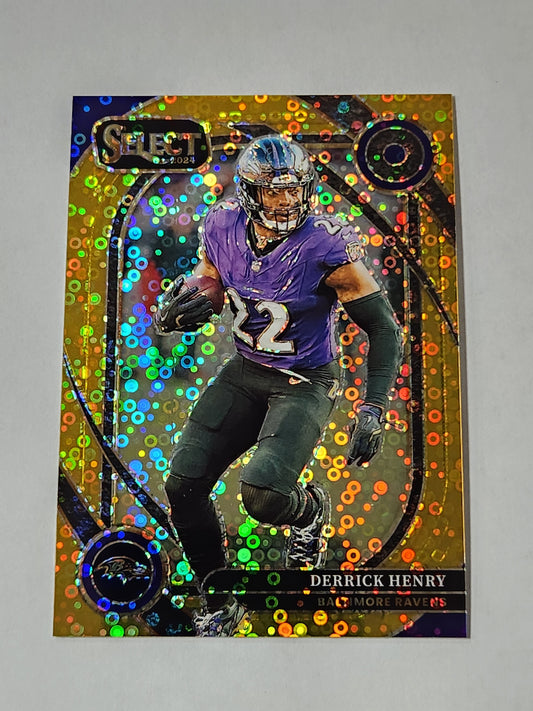 2024 Select Derrick Henry Club Level Gold Disco 1/10