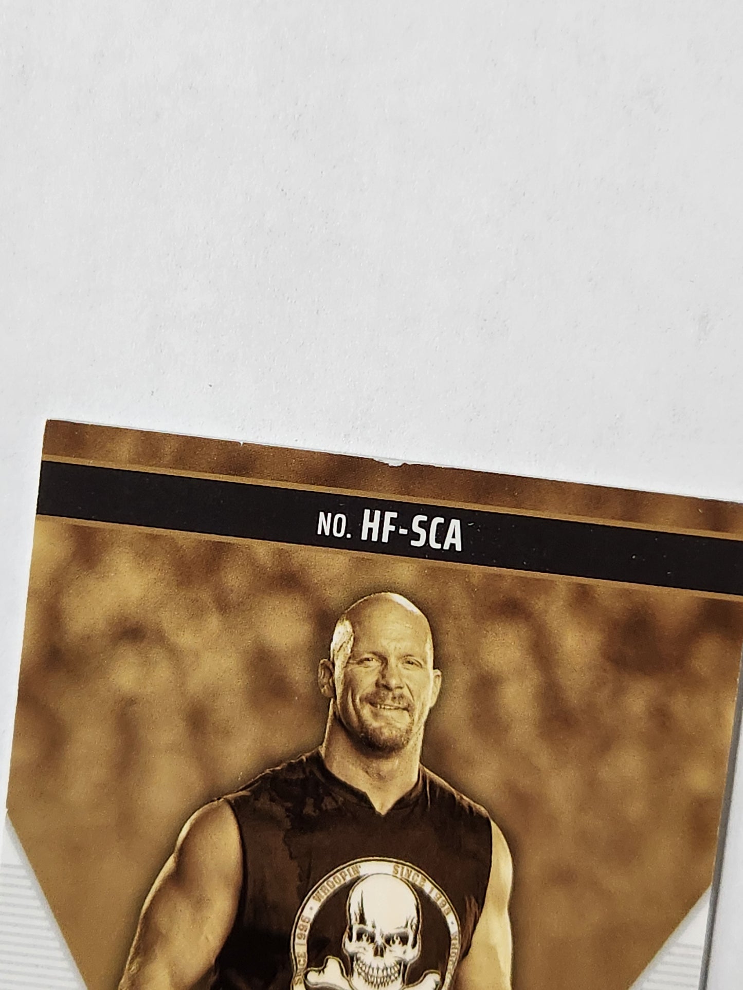 2022 Chronicles WWE Stone Cold Steve Austin Hall of Fame Auto HF-SCA