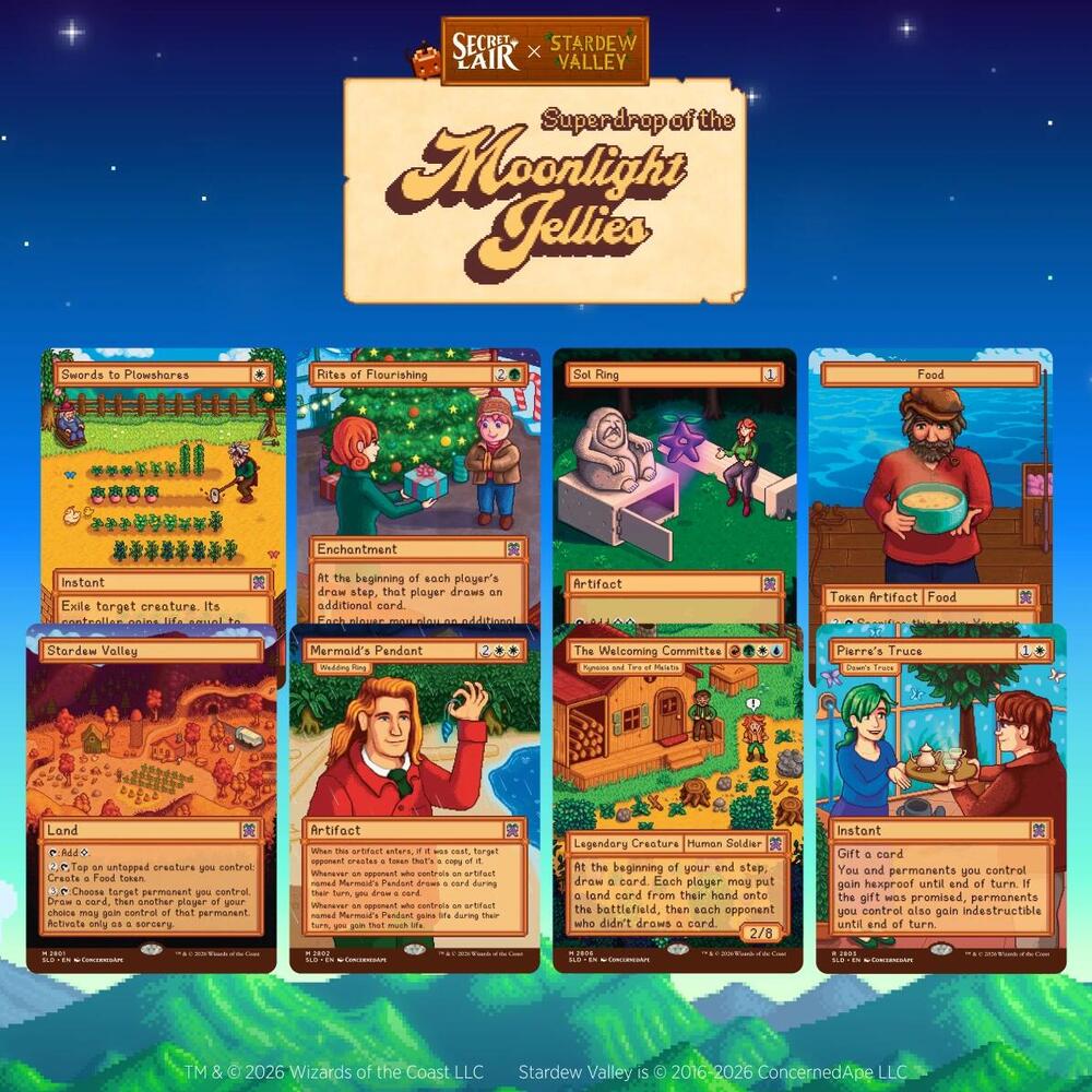 Secret Lair Stardew Valley Non Foil Magic the Gathering