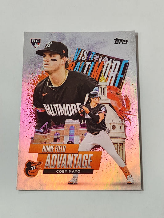 2025 Topps Coby Mayo Home Field Advantage SSP