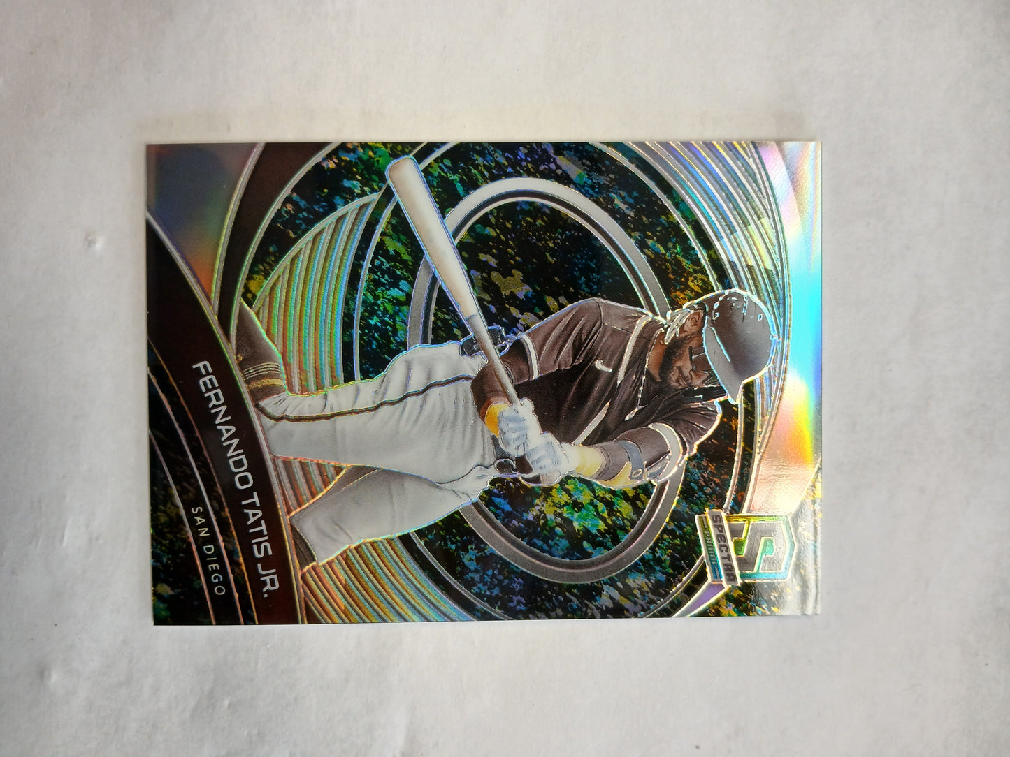 2021 Spectra Fernando Tatis Jr Neon Splatter #/8