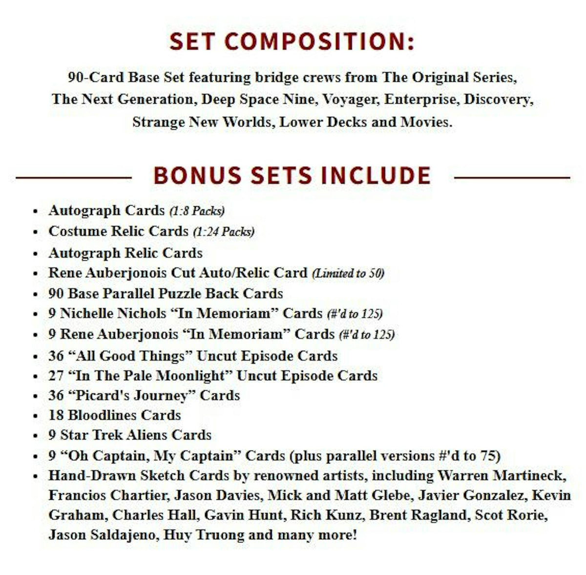 2025 Rittenhouse Star Trek Connections Hobby Box