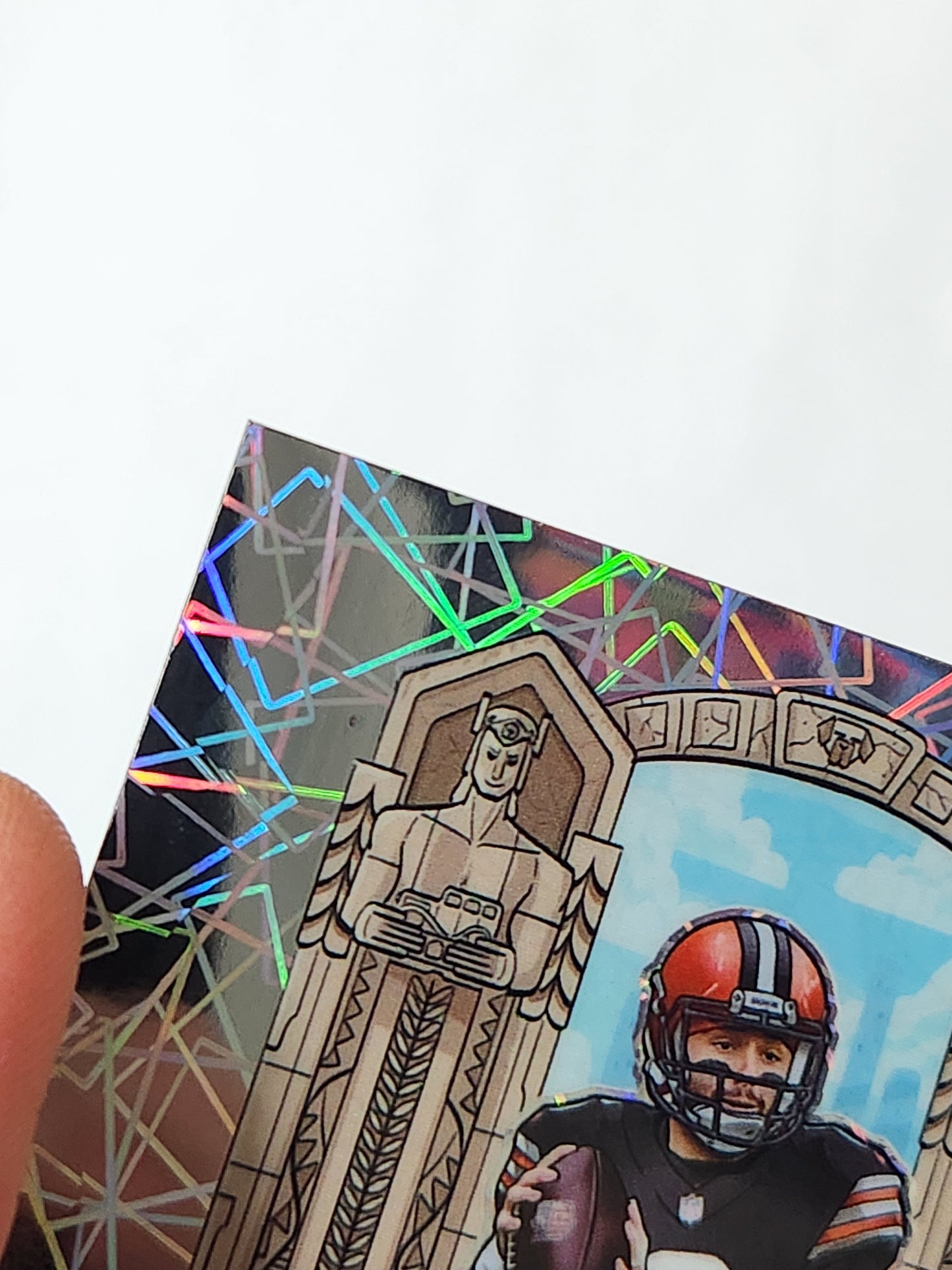 2021 Donruss Optic Baker Mayfield Downtown Case Hit SSP