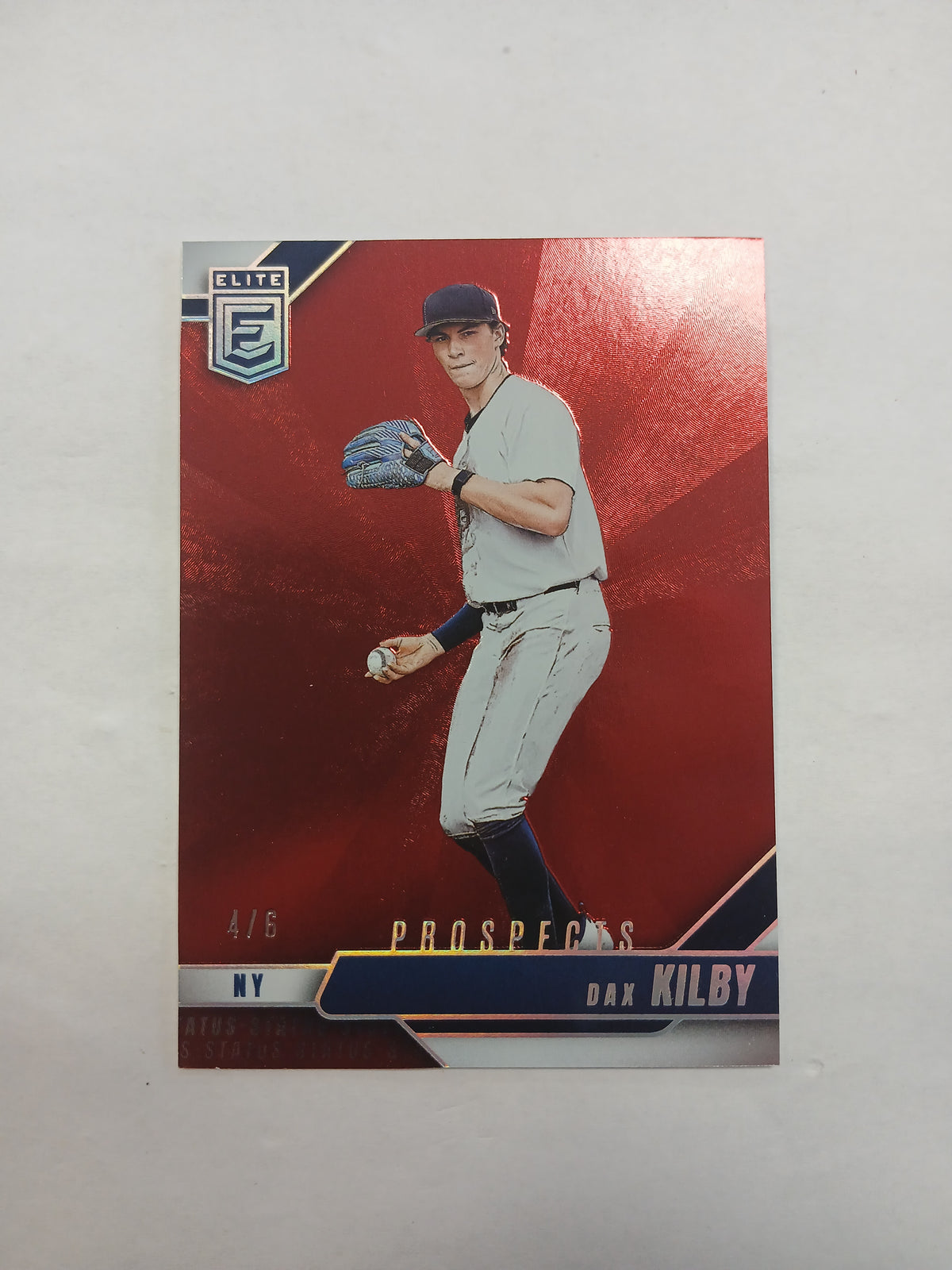 2026 Donruss Elite Dax Kilby Propspects Status Red #/6