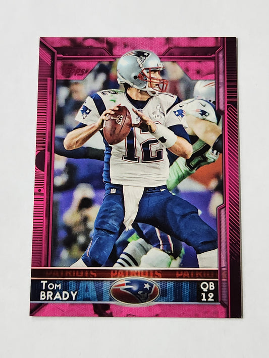 2015 Topps Tom Brady Pink /499 No. 125