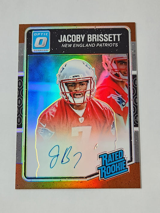 2016 Optic Jacoby Brissett Rated Rookie Bronze Auto