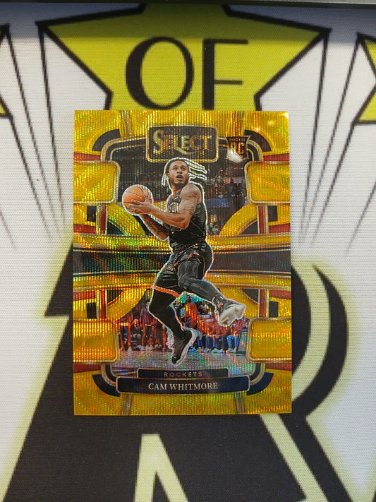 2023 Select Cam Whitmore Concourse Gold Wave Rookie #/10