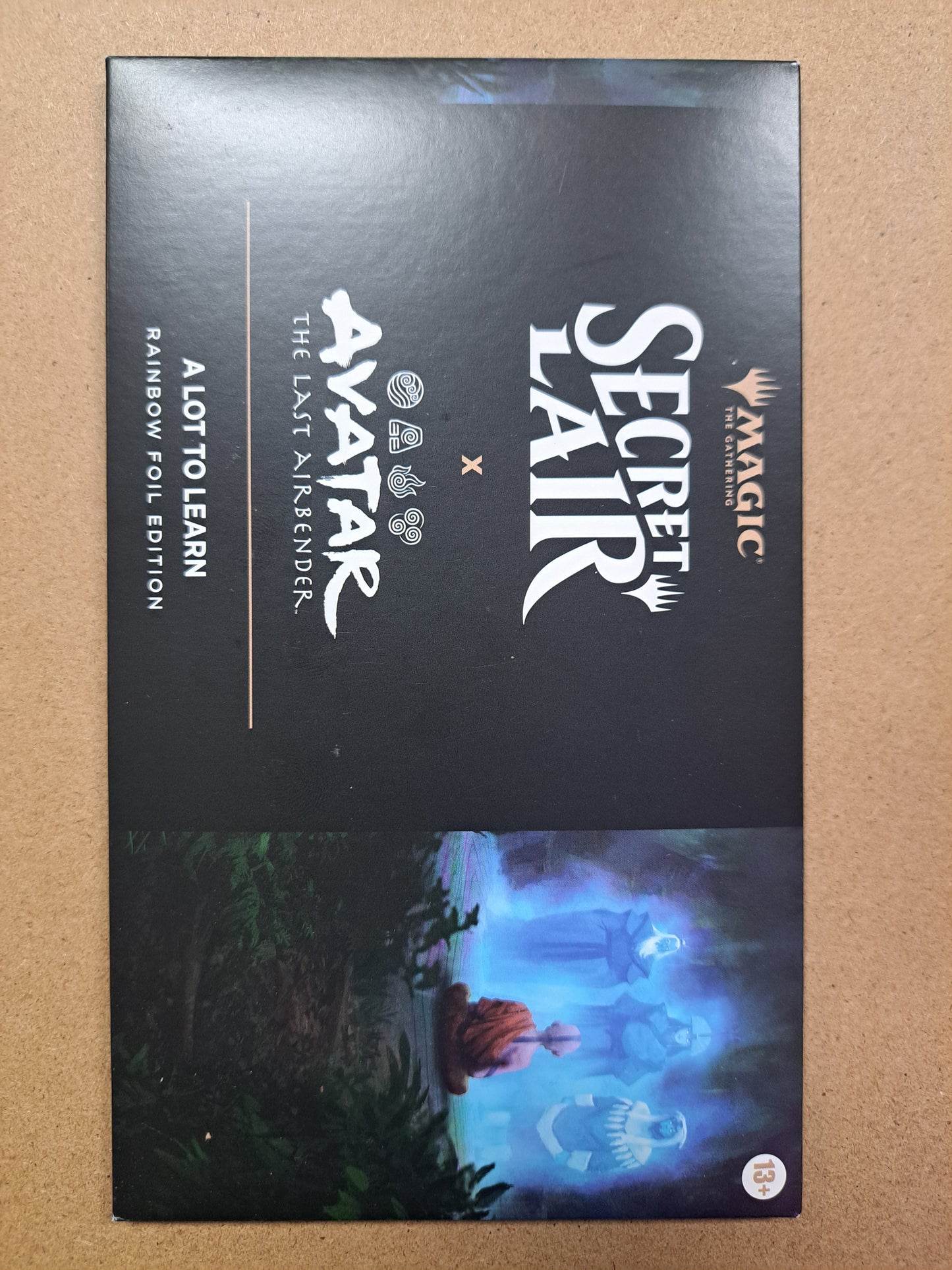 Secret Lair x Avatar A Lot to Learn Rainbow Foil Magic the Gathering Mtg
