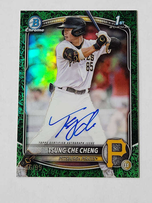2025 Bowman Chrome Tsung-Che Cheng 1st Bowman auto /99
