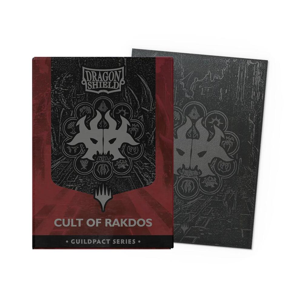 Dragon Shield Guildpact Series Dual Matte: Standard Art Sleeves - Cult of Rakdos (100-Pack) AT-16514