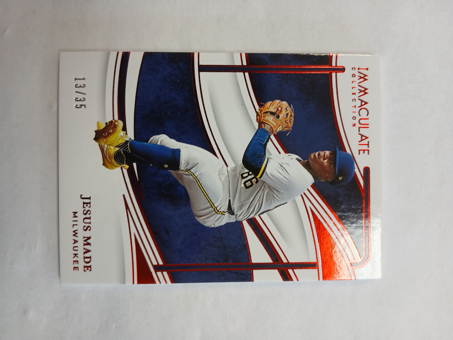 2026 Immaculate Collection Jesus Made Red Foil #/35