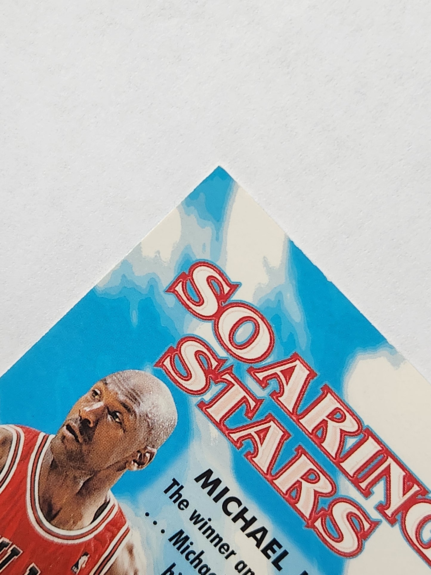 1997-98 Fleer Michael Jordan Soaring Stars Insert 9 of 20 SS