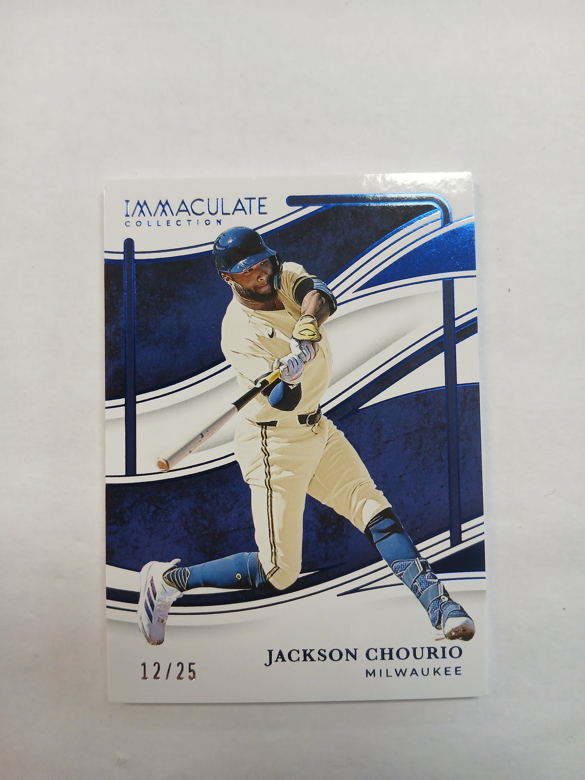 2026 Immaculate Collection Jackson Chourio Blue Foil #/25